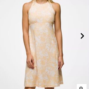 Prana vacation/summer dress. Soft and comfortable with a built in bra.